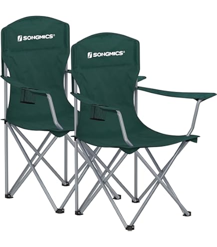 2脚セット売り！キャプテンスタッグ／リクライニングラウンジチェア(グリーン) 2脚セット売り！キャプテンスタッグ／リクライニングラウンジチェア